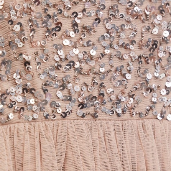 ASOS Maya Maternity Bridesmaid Dress- Blush - Picture 4 of 4